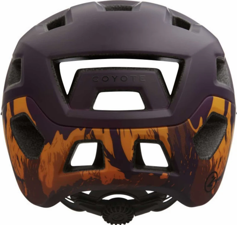 Lazer Coyote MTB-Helm matte mulberry orange