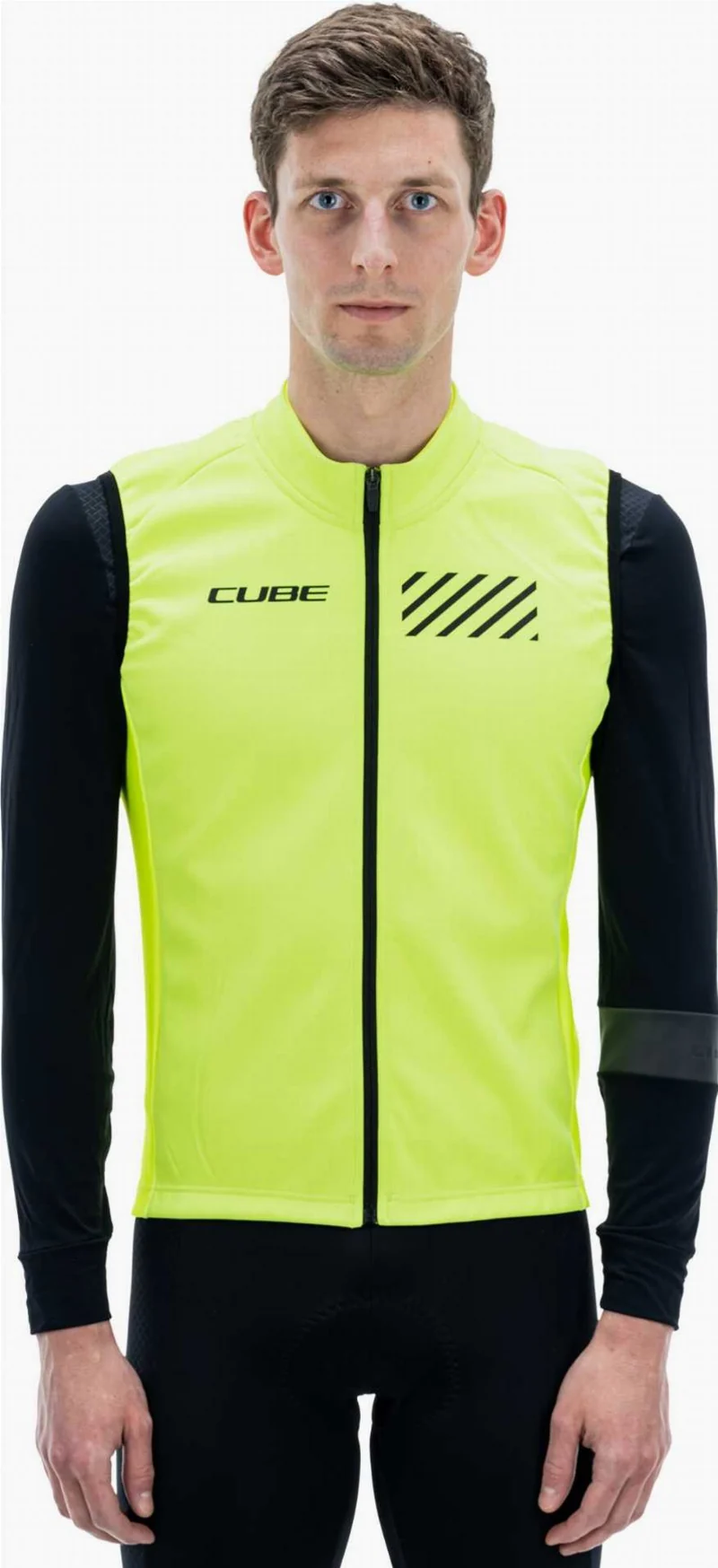 Cube Blackline Softshellweste Safety neon yellow