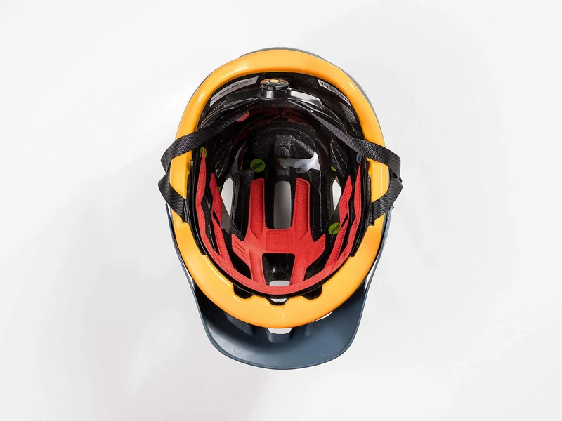 Bontrager Quantum MIPS Helm Battleship Blue/Marigold