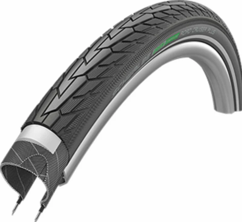 Schwalbe ROAD CRUISER PLUS PunctureGuard, TwinSkin 28" Drahtreifen Black-Reflex