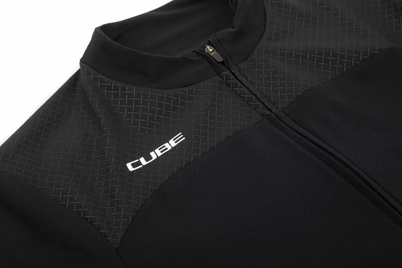 Cube BLACKLINE Trikot langarm schwarz