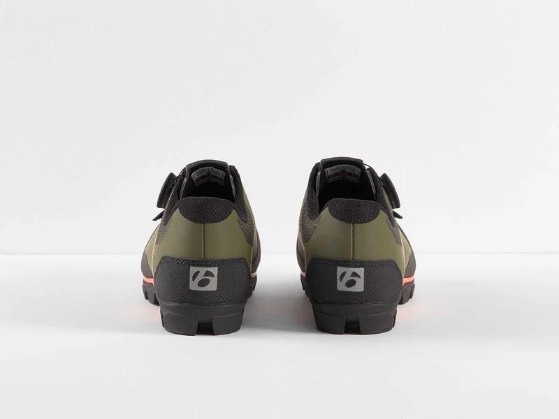 Bontrager Foray MTB-Schuhe olive grey/radioactive orange