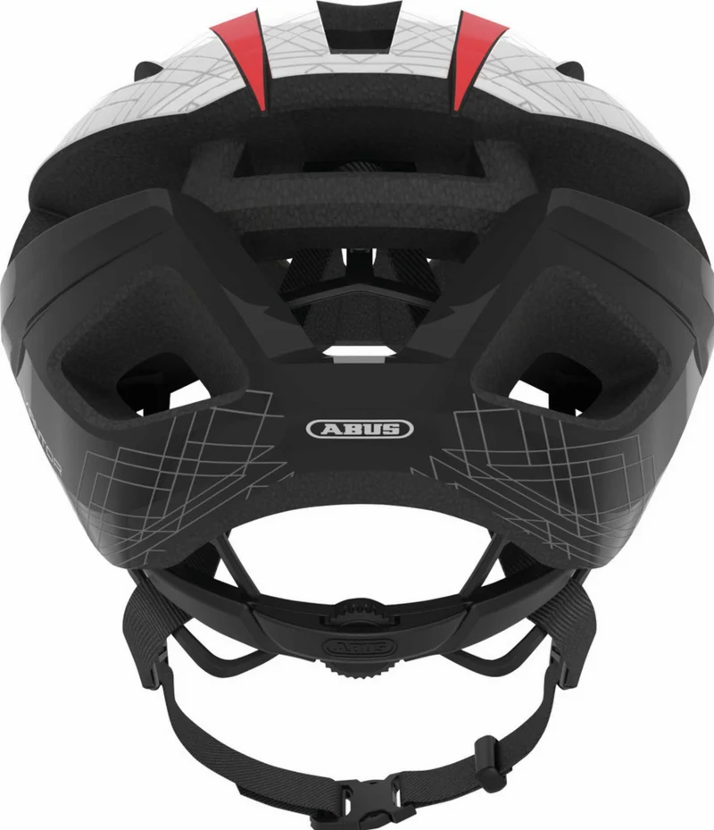 Abus Viantor Helm blaze red