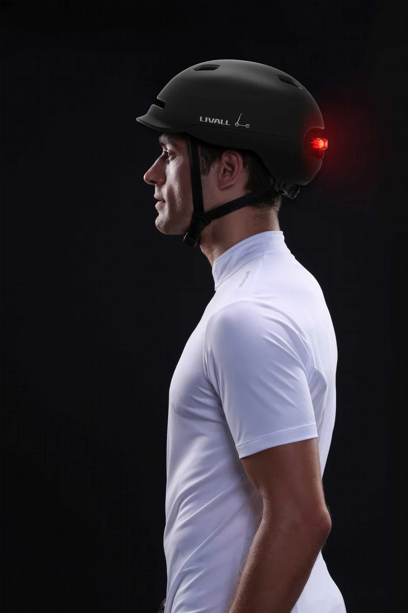 Livall C20 Smarter-Helm weiß