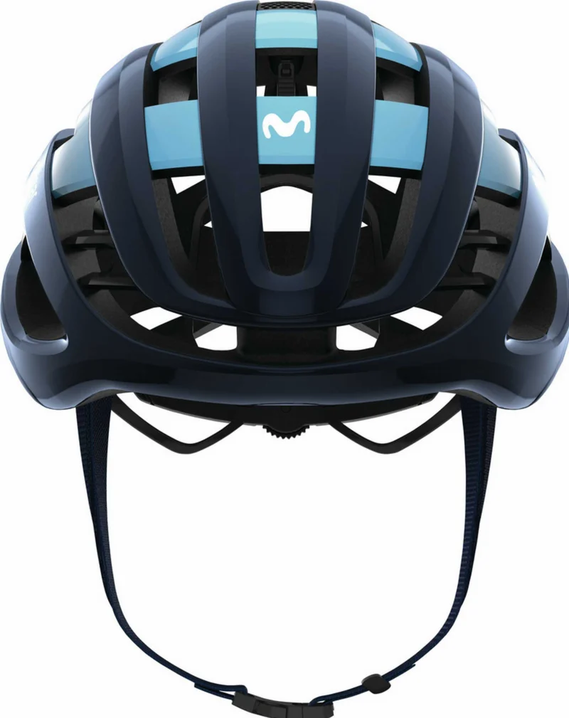 Abus Airbreaker Helm Movistar Team