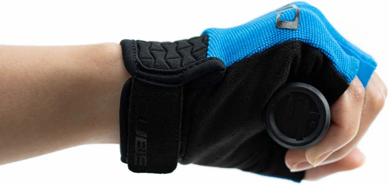 Cube Performance Junior Handschuhe kurz blue