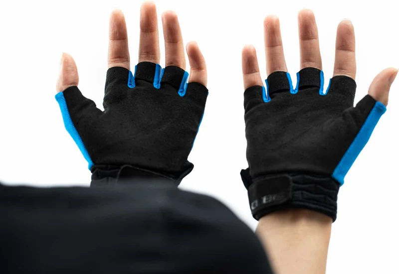 Cube Performance Junior Handschuhe kurz blue