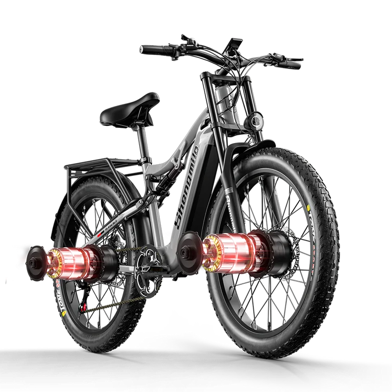 Shengmilo S600 2000W Doppelmotor-Elektrofahrrad