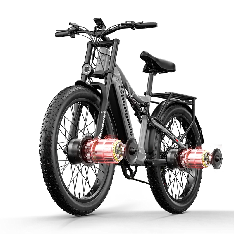 Shengmilo S600 2000W Doppelmotor-Elektrofahrrad