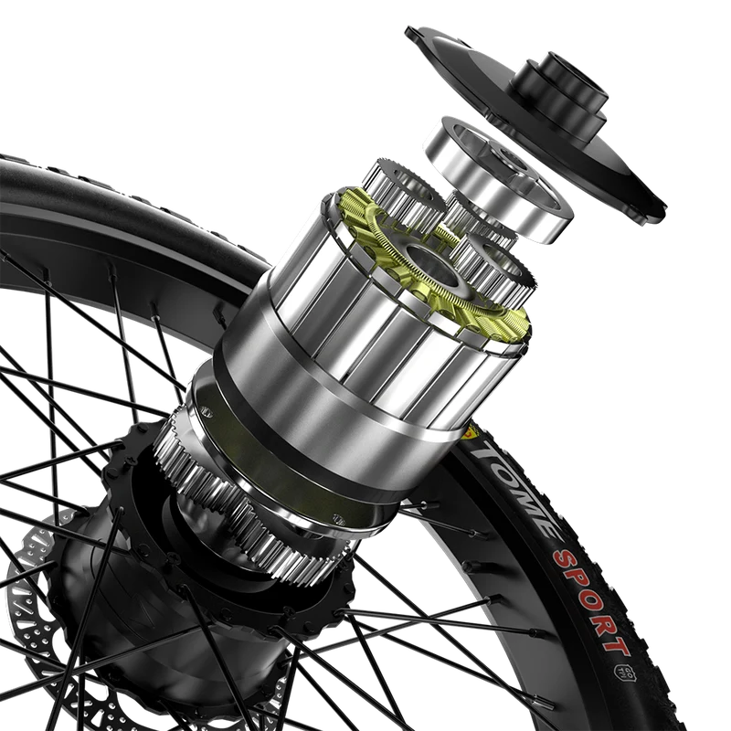 Shengmilo S600 2000W Doppelmotor-Elektrofahrrad