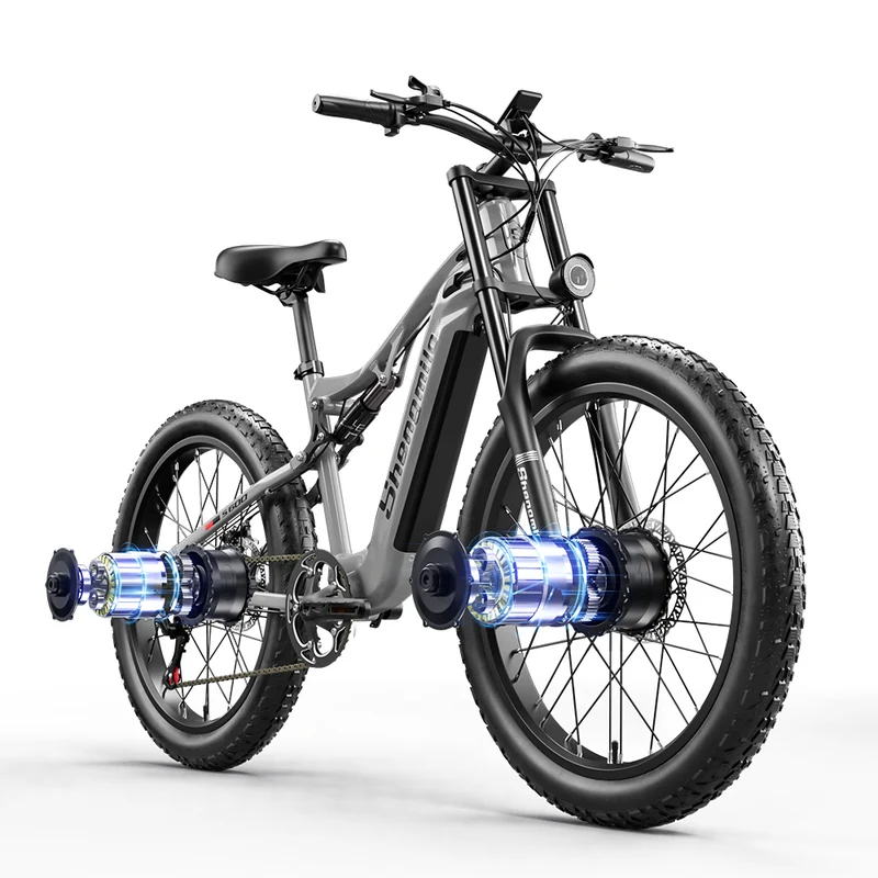 Shengmilo S600 2000W Doppelmotor-Elektrofahrrad