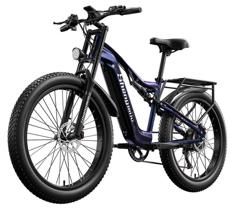2023 Neues Shengmilo MX03 vollgefedertes elektrisches Mountainbike × 2 EBIKES COMBO