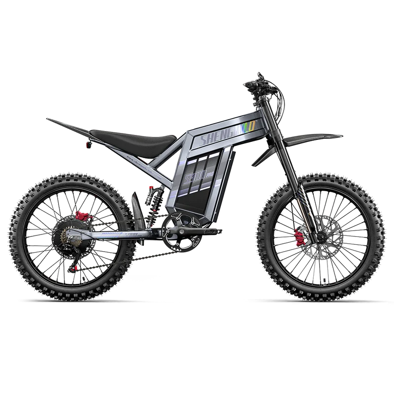 Shengmilo S900PRO 3000W Elektrofahrrad mit 60V 35Ah Akku, vollgefedertes E-Bike