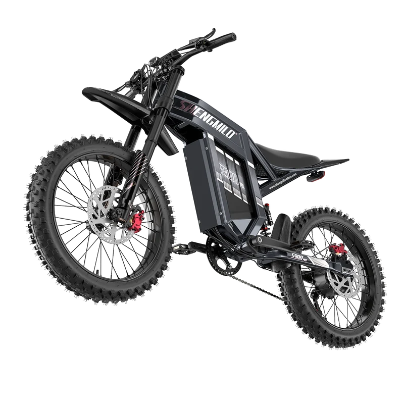 Shengmilo S900PRO 3000W Elektrofahrrad mit 60V 35Ah Akku, vollgefedertes E-Bike