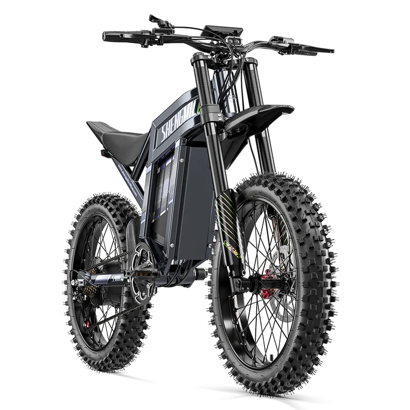 Shengmilo S900PRO 3000W Elektrofahrrad mit 60V 35Ah Akku, vollgefedertes E-Bike