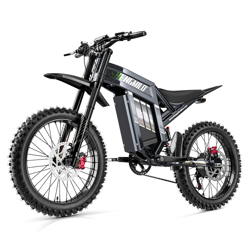 Shengmilo S900PRO 3000W Elektrofahrrad mit 60V 35Ah Akku, vollgefedertes E-Bike