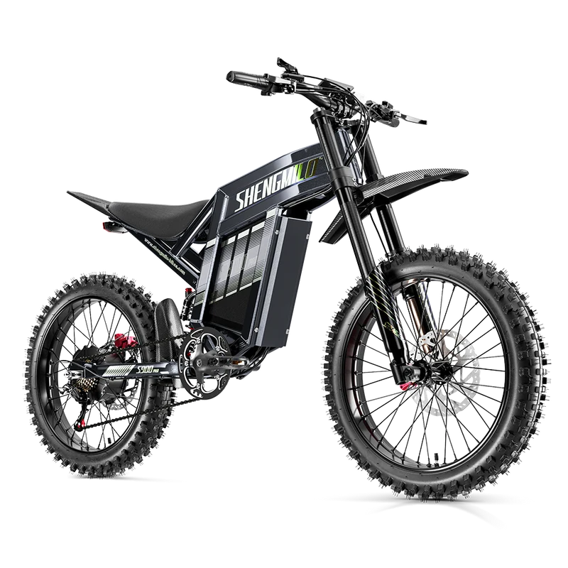 Shengmilo S900PRO 3000W Elektrofahrrad mit 60V 35Ah Akku, vollgefedertes E-Bike