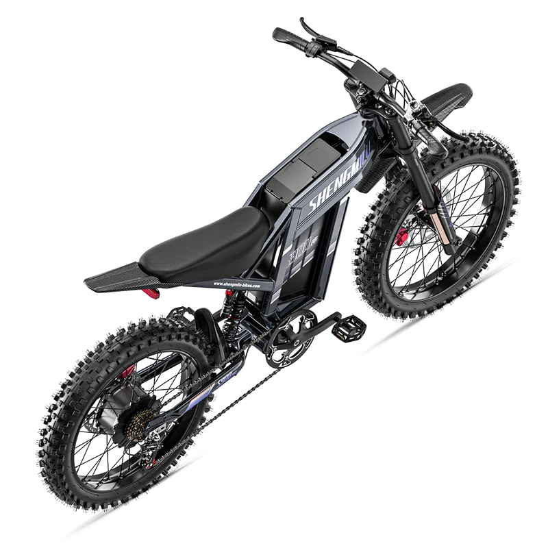 Shengmilo S900PRO 3000W Elektrofahrrad mit 60V 35Ah Akku, vollgefedertes E-Bike