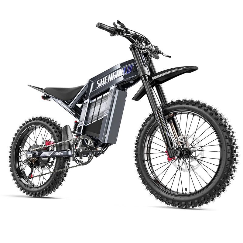 Shengmilo S900PRO 3000W Elektrofahrrad mit 60V 35Ah Akku, vollgefedertes E-Bike