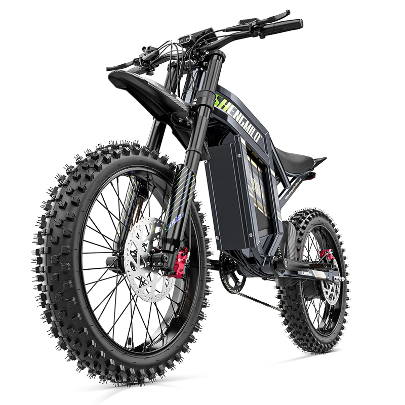 Shengmilo S900PRO 3000W Elektrofahrrad mit 60V 35Ah Akku, vollgefedertes E-Bike