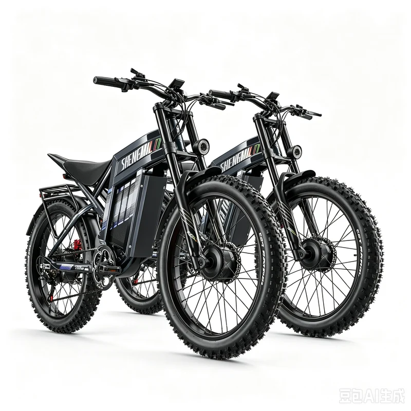 Shengmilo S900PRO 3000W Elektrofahrrad mit 60V 35Ah Akku, vollgefedertes E-Bike