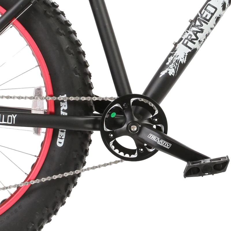 Framed Minnesota 1 Fat Bike Black-Red Mens