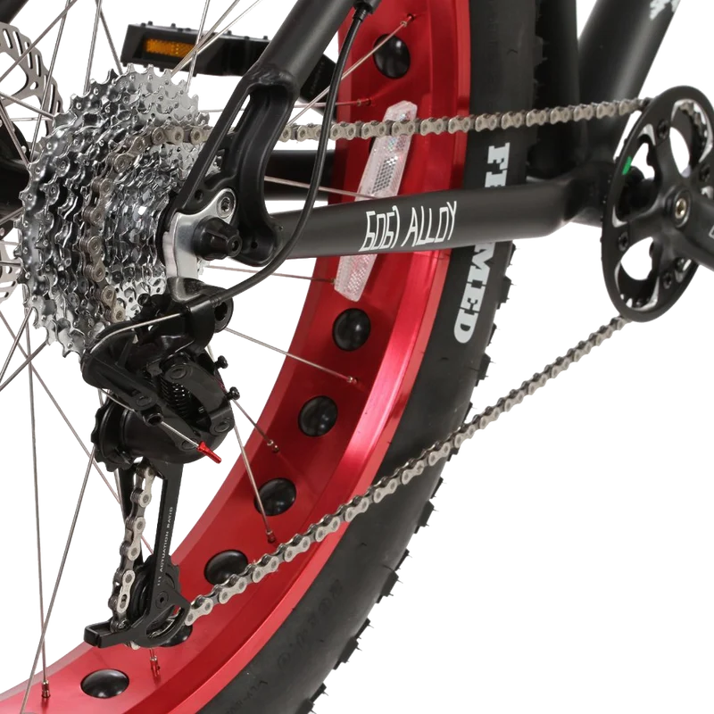 Framed Minnesota 1 Fat Bike Black-Red Mens