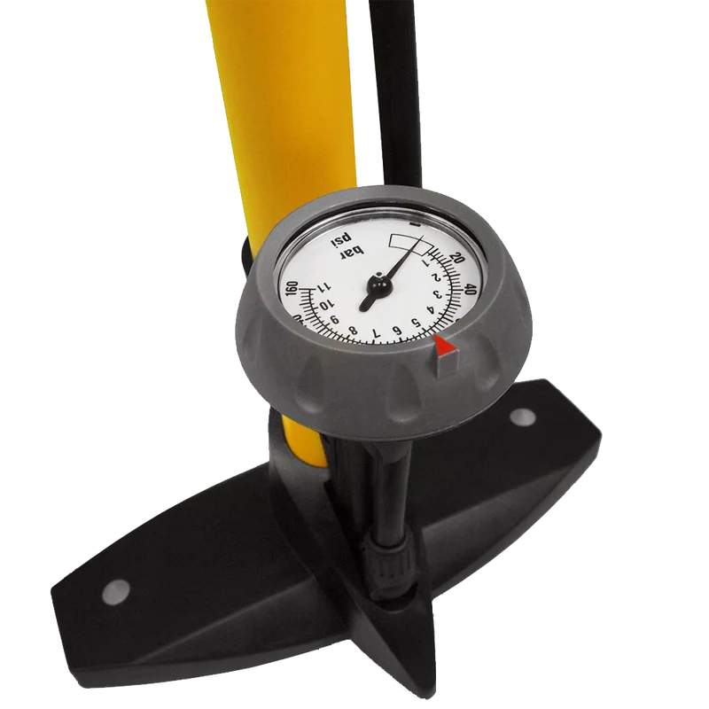 BV Steel Floor Pump with Gauge
