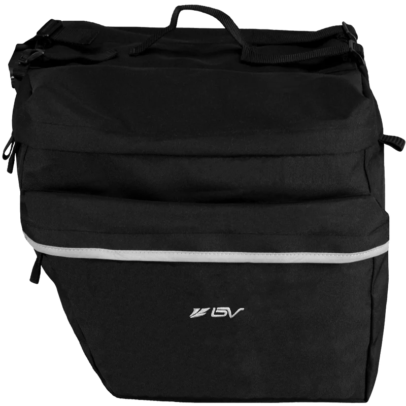 BV Bicycle Panniers with Adjustable Hooks and Carrying Handle