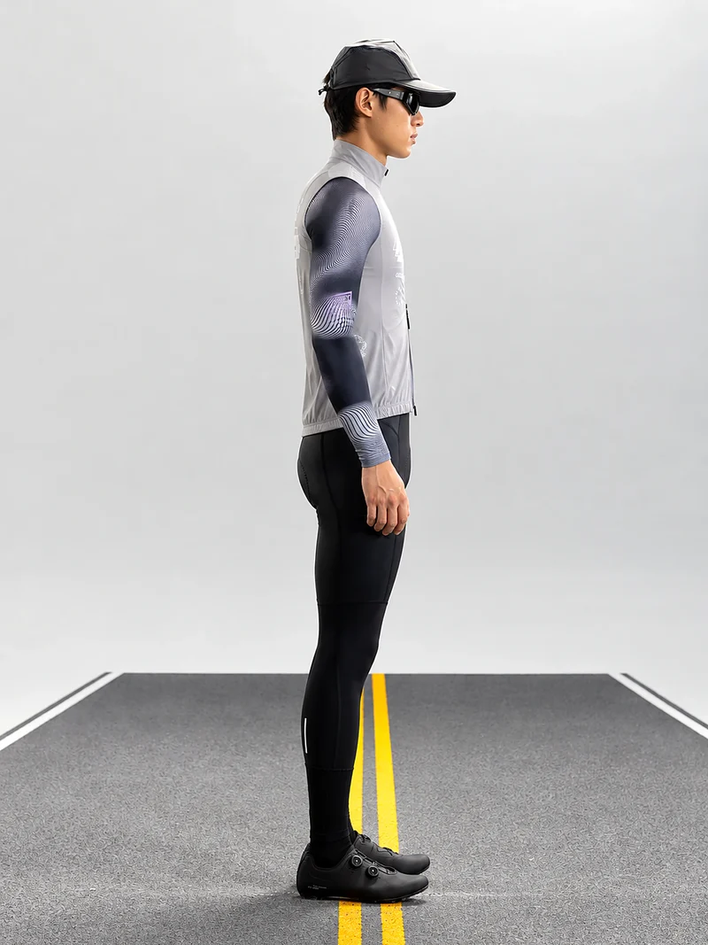 Men's Breeze Lightweight Cycling Vest - Gray