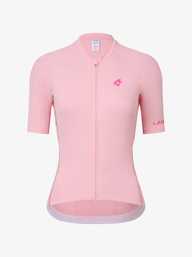 Wind Chaser Unisex Cycling Jersey Short Sleeves - Pink