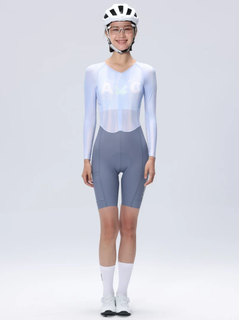 Lameda A*C Women Skinsuit Long Sleeves - Ice Purple
