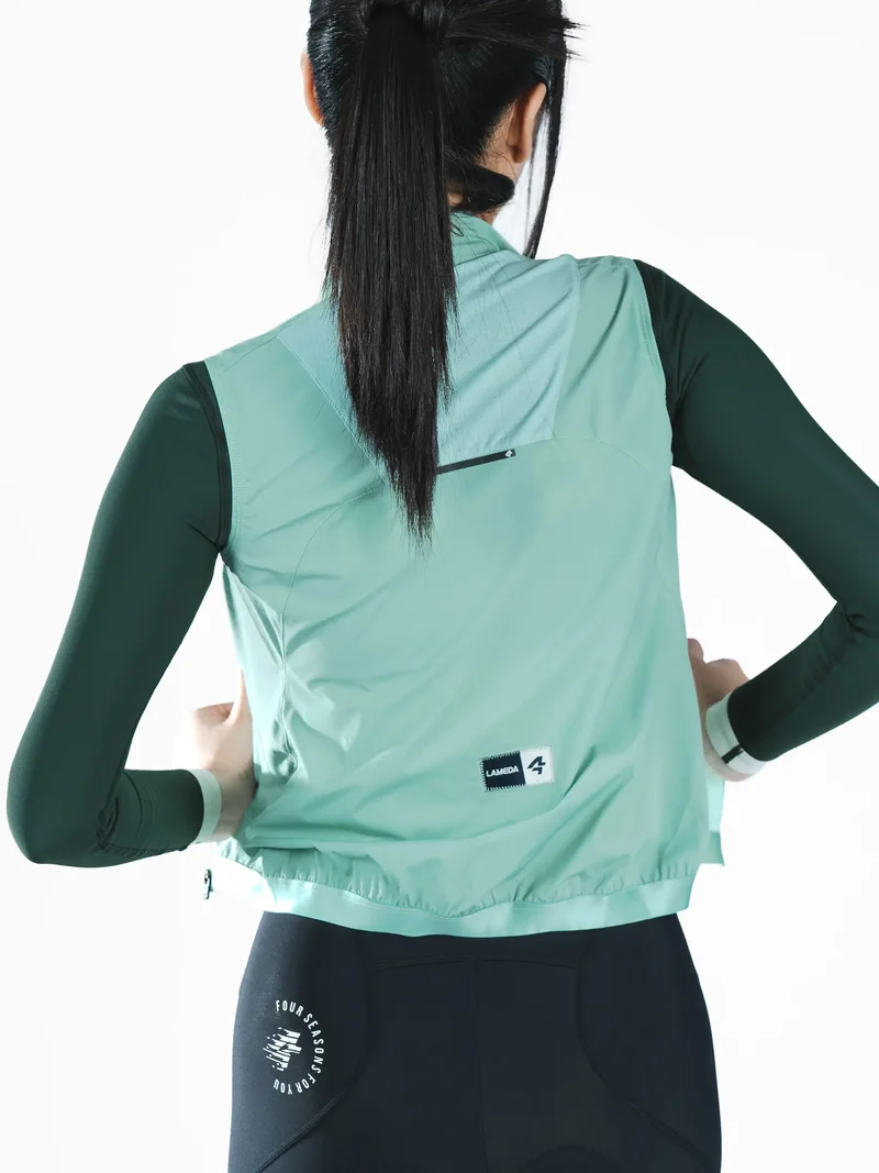 Nova Women's Cycling Vest - Blue
