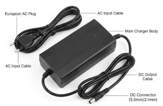 Li-Ionen-Akkuladegerät 54.6 V 3 A