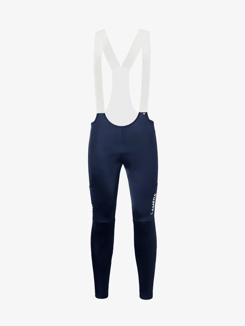 Lameda 20th Anniv. Special Thermal Men's Bib Tights - Navy