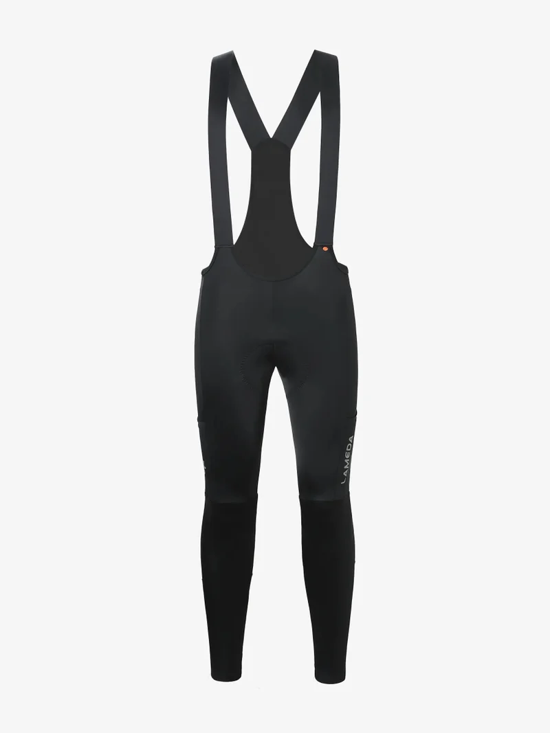 Lameda 20th Anniv. Special Thermal Men's Bib Tights - Black