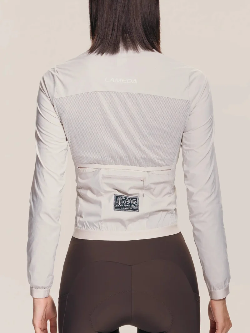 Freeze 20th Anniv. Special Women's Windbreaker - Sand White