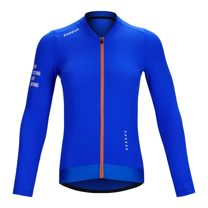 VIVIDNESS LS JERSEY - KLEINBLUE