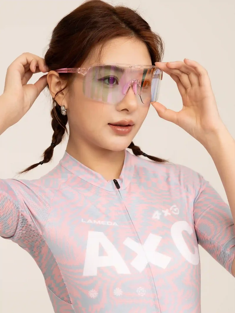 Photochromic Cycling Sunglasses LS350 Air - Pink