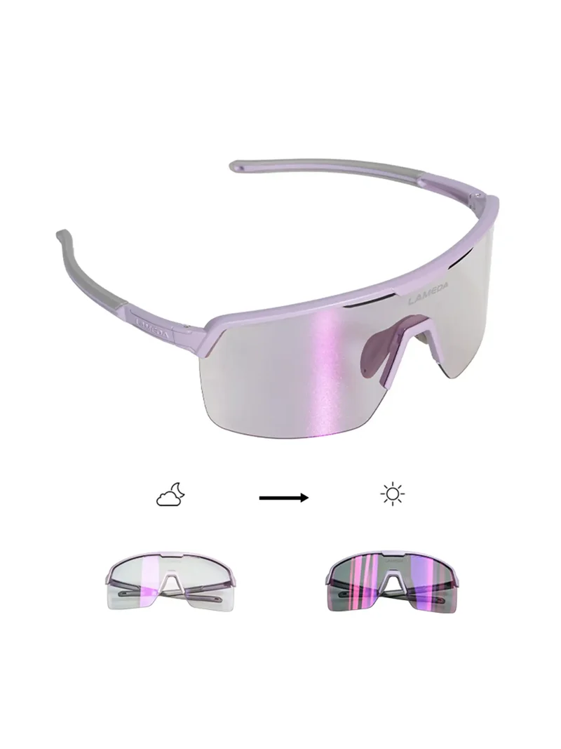 Photochromic Cycling Sunglasses LS350 Air - Purple
