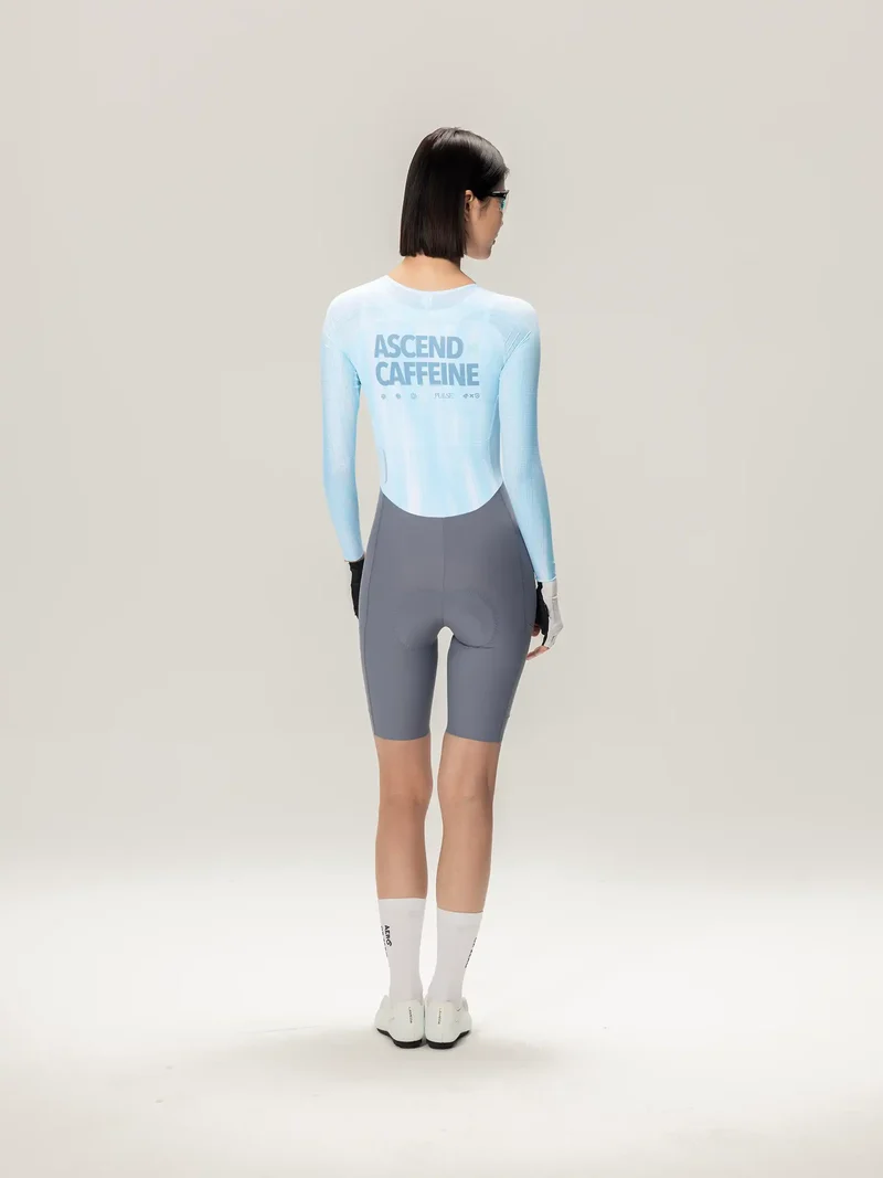 Lameda A*C Women Skinsuit Long Sleeves - Ice Blue