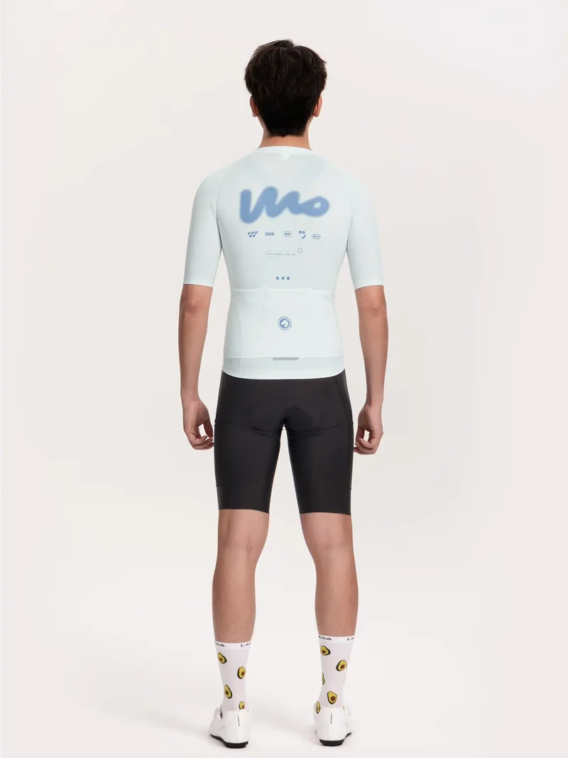 Wow Mens Cycling Jersey - Blue