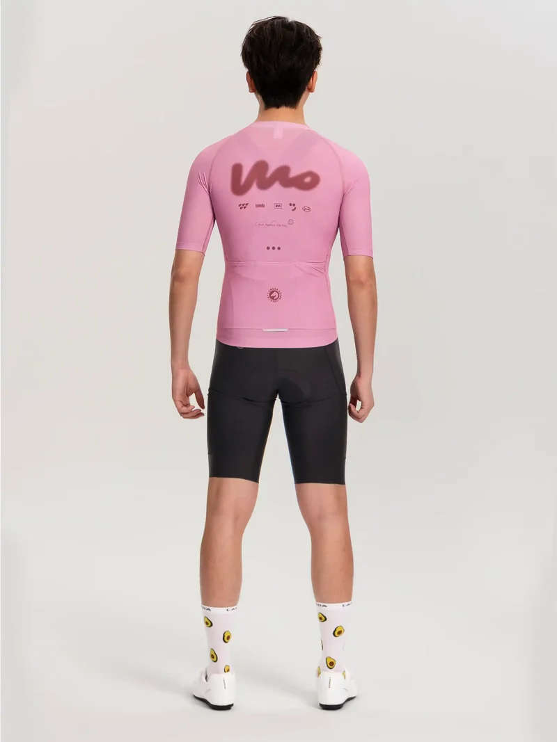 Wow Mens Cycling Jersey - Pink