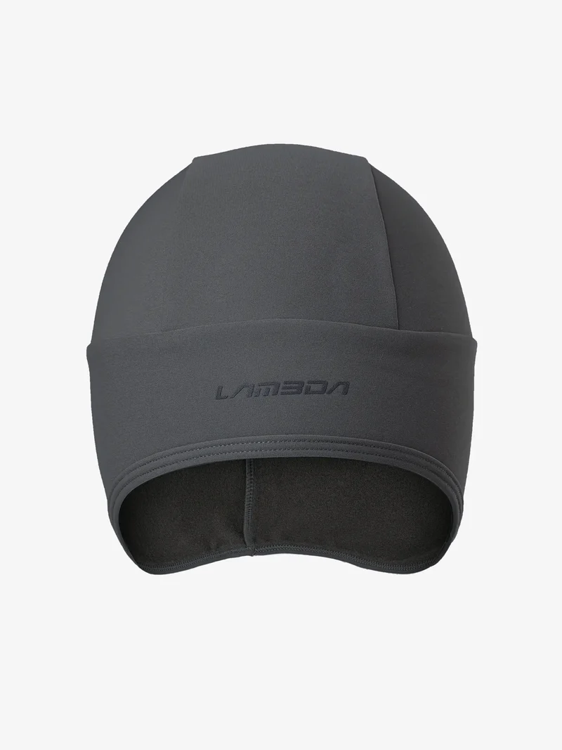 Thermal Beanie for Under Bike Helmet - Warm Haze - Gray Green