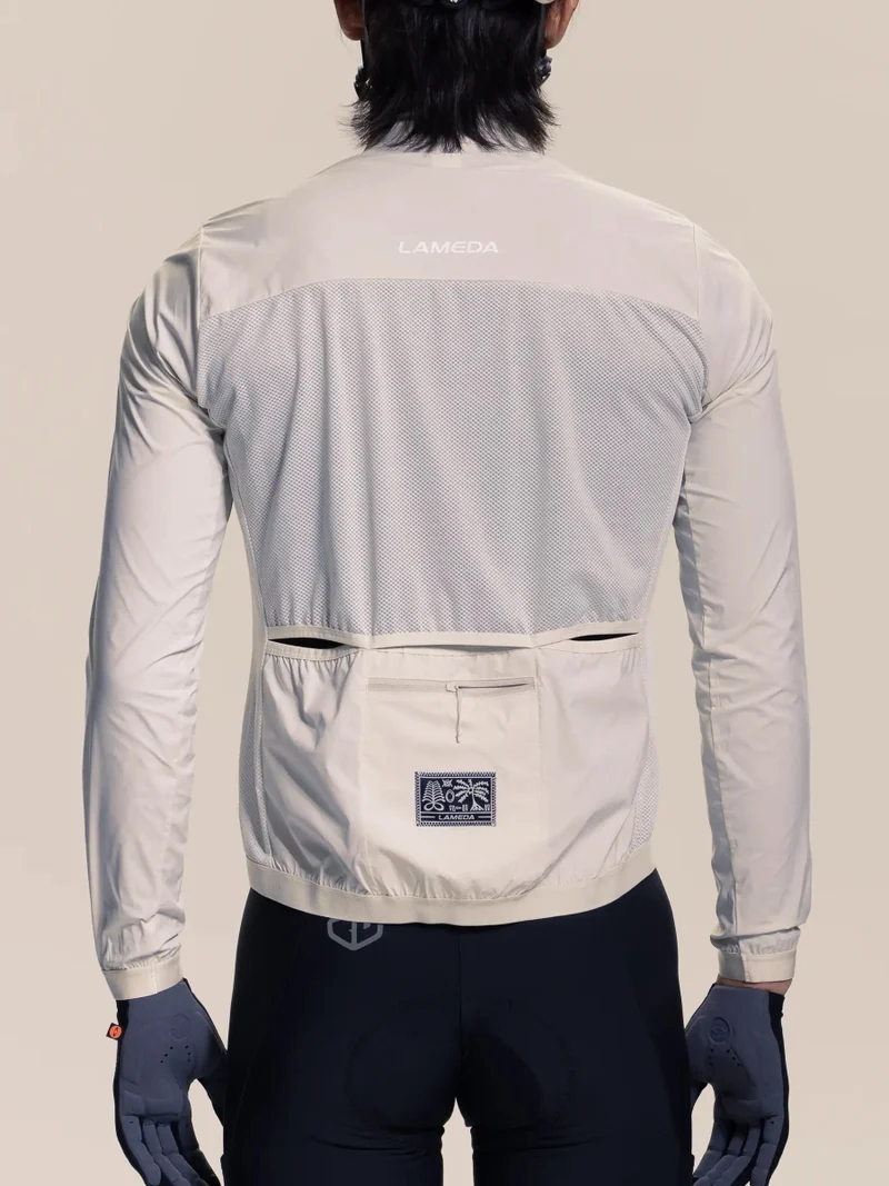 Freeze 20th Anniv. Special Men's Windbreaker - Sand White