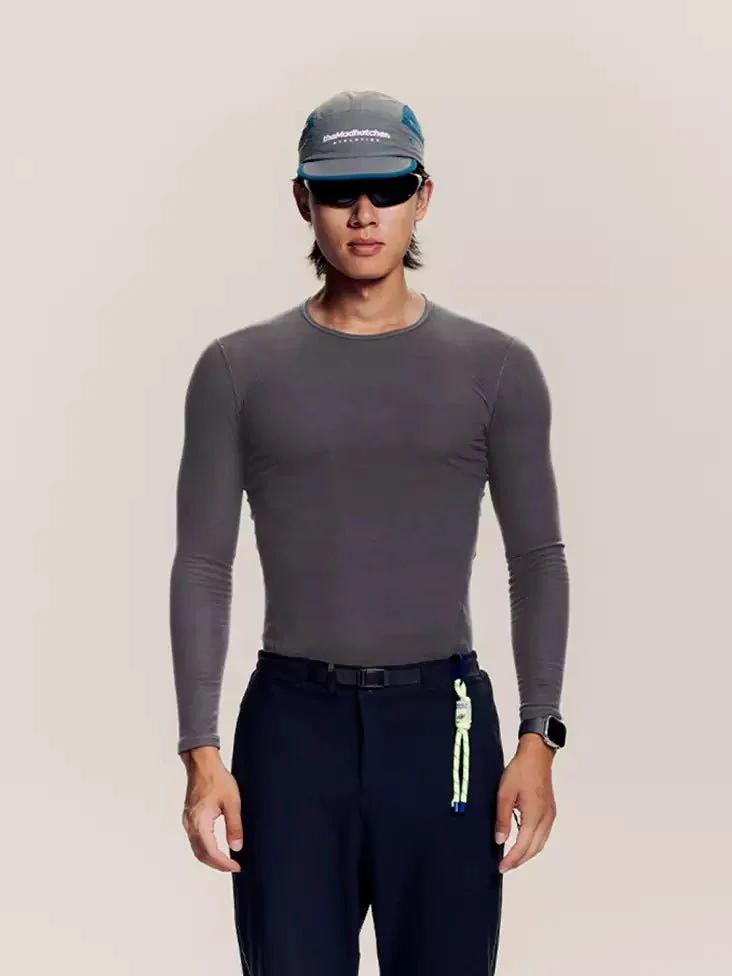 Men's Thermal Cycling Base Layer - Gray