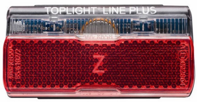 Busch & Müller Toplight Line permanent Batterie Gepäckträger-Rücklicht