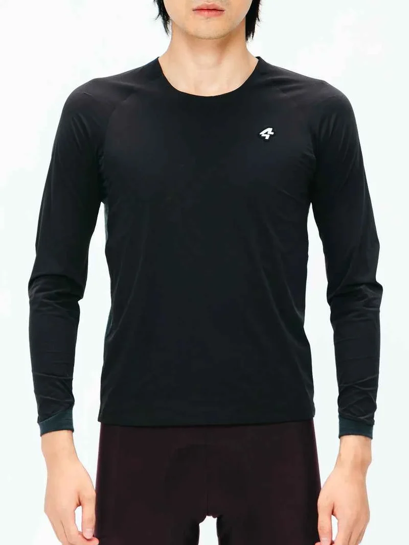 Cloud Men Cycling Base Layer Merino Wool - Black