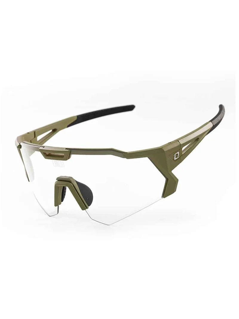 Photochromic Cycling Sunglasses LS350 - Olive Anti-Fog+