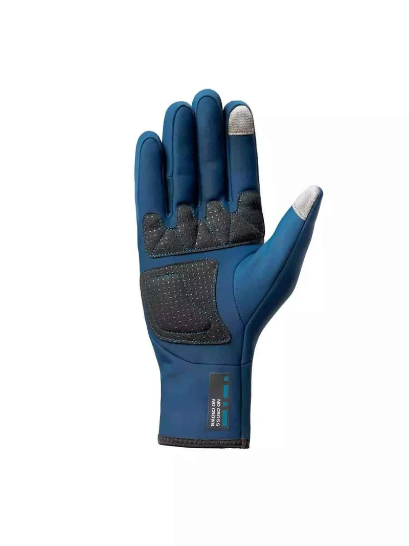 6097 Fleeced Bike Gloves - Blue